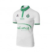 Le Coq Sportif Maillot Replica Exterieur As Saint Etienne Optical Blanc Polos Manches Courtes Homme Vendre Marseille